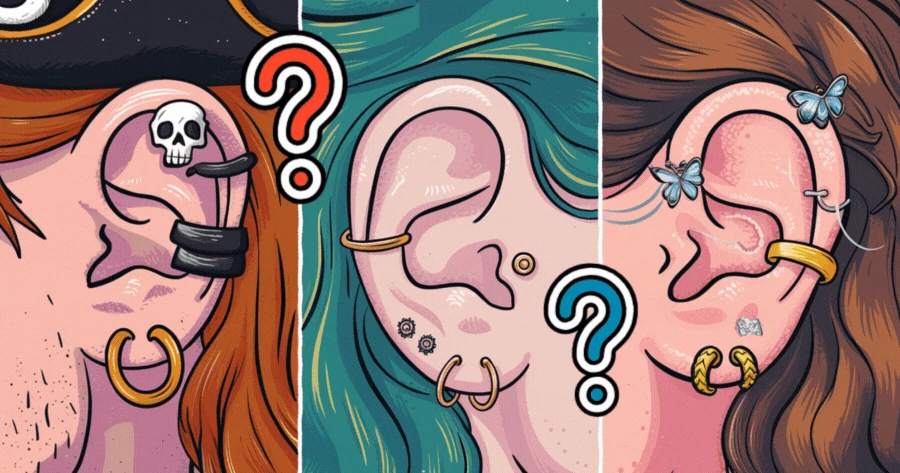 The Position Of Your Ear Piercing Will Determine Your Destiny. Find Out Now!